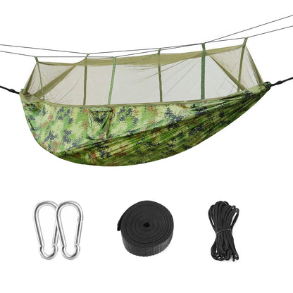 Camping Hammock, Portable Double Hammock With Net
