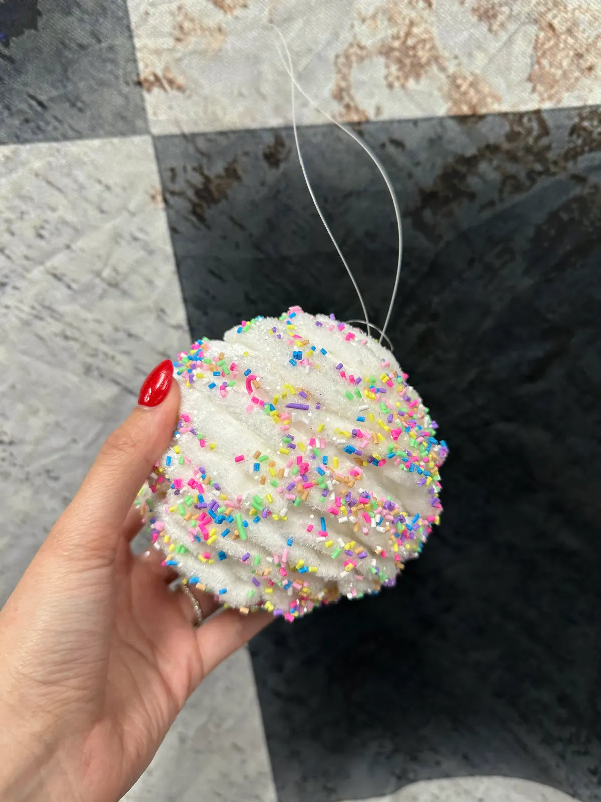 4.25" Sprinkle Ball Ornament