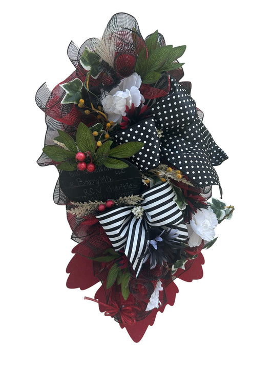✨ The Duchess Noir — Luxe Holiday Wreath