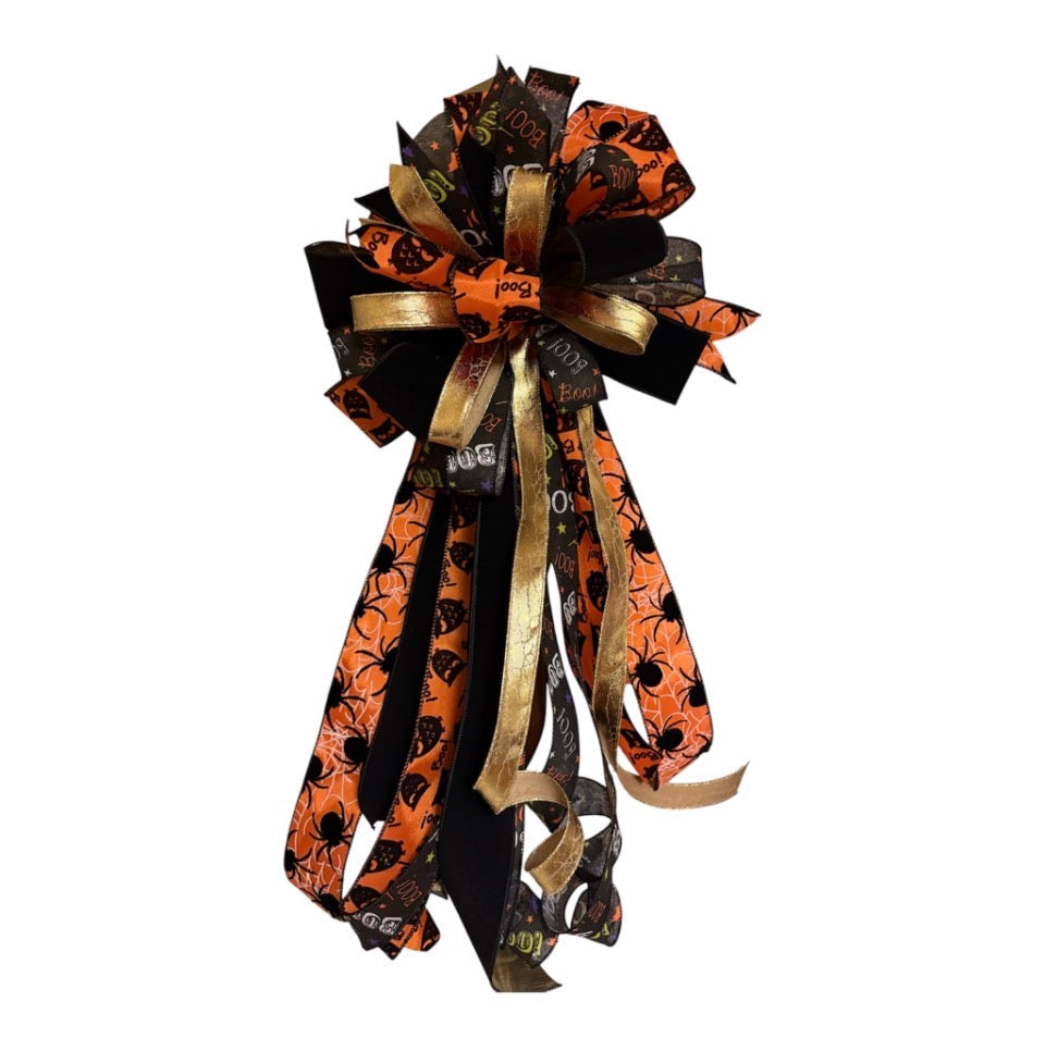 Gilded Boo™ Luxury Hand-Tied Bow