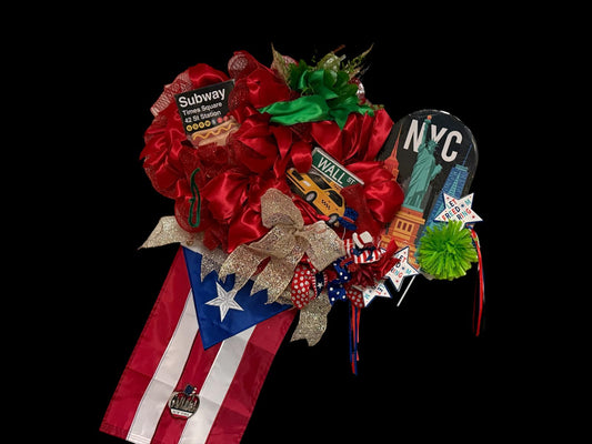 “NYC Boricua PR✨ Pride Door Swag”  (Vibrant • Cultural • Statement-Making Décor)