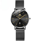 Valentine's Day Thin Men And Women Couple Electronic Quartz Watch