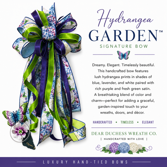 Hydrangea Garden™ Signature Bow