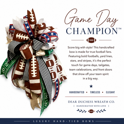 Game Day Glam Bow