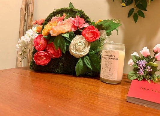 Estate Garden Floral Table Centerpiece