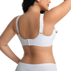 Plus Size Fashion Lingerie: Wireless Seamless Bra Full Coverage Comfortable Wireless Padded Bras Comfort Push-Up T-Shirt Bra for Everyday