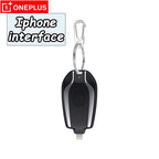 1500Mah Mini Keychain Power Bank Emergency Portable Charger Compatibility for Iphone Samsung Xiaomi Small Size Powerbank