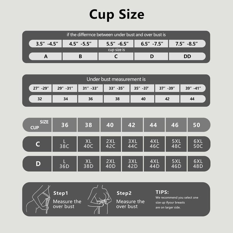 Plus Size Fashion Lingerie: Wireless Seamless Bra Full Coverage Comfortable Wireless Padded Bras Comfort Push-Up T-Shirt Bra for Everyday