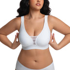 Plus Size Fashion Lingerie: Wireless Seamless Bra Full Coverage Comfortable Wireless Padded Bras Comfort Push-Up T-Shirt Bra for Everyday