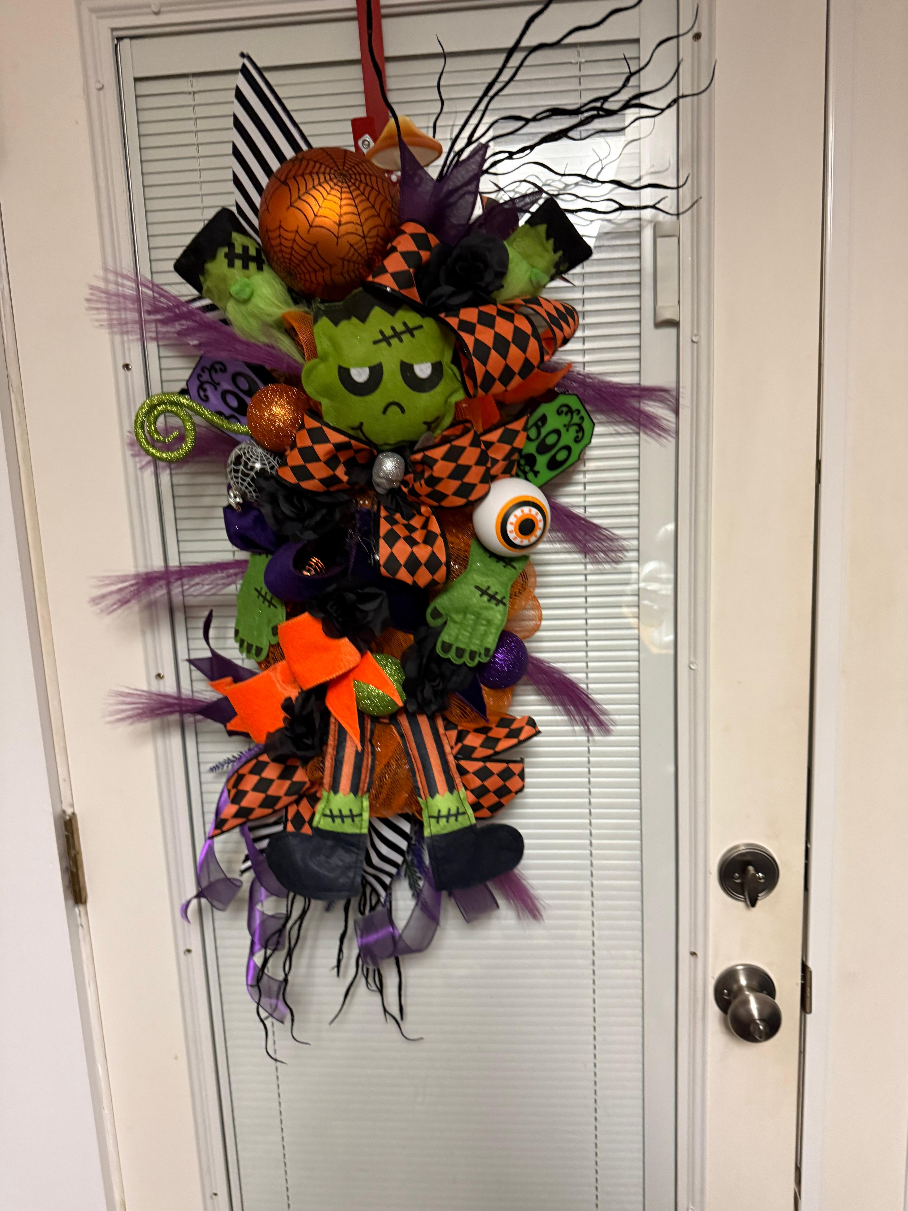 Franky Capone: The Don of Halloween Door Décor”   (Exclusive • Whimsical • Personality-Packed Premium Swag)