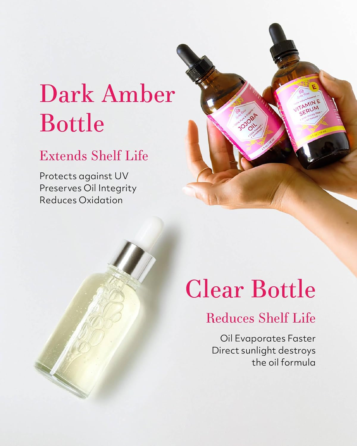 Jojoba Oil Organic, Pure Cold Pressed Natural Unrefined Moisturizer for Skin Hair and Nails 4 Oz