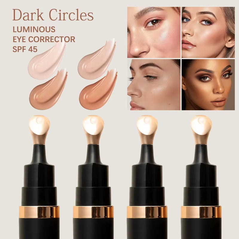 Anti-Aging,Moisturizing Eye Concealer Stick Makeup -Conceals Dark Circles & Fine Lines Full Coverage Concealer Foundation Makeup
